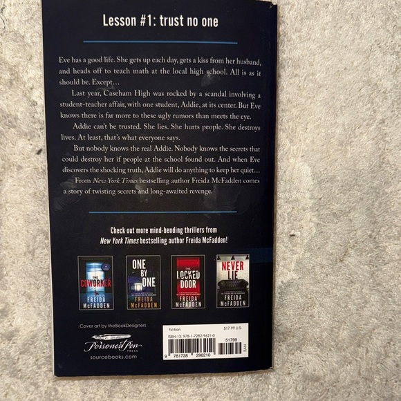 The Teacher by Freida McFadden Book - Picture 2 of 2